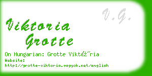 viktoria grotte business card